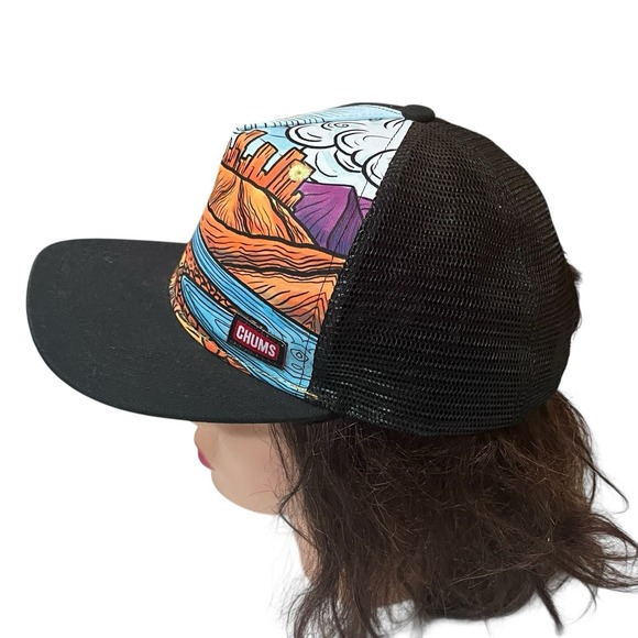 Cirque Chums Limited Collection Artist Series Kelly Halpin Trucker Cap Hat - Picture 2 of 7